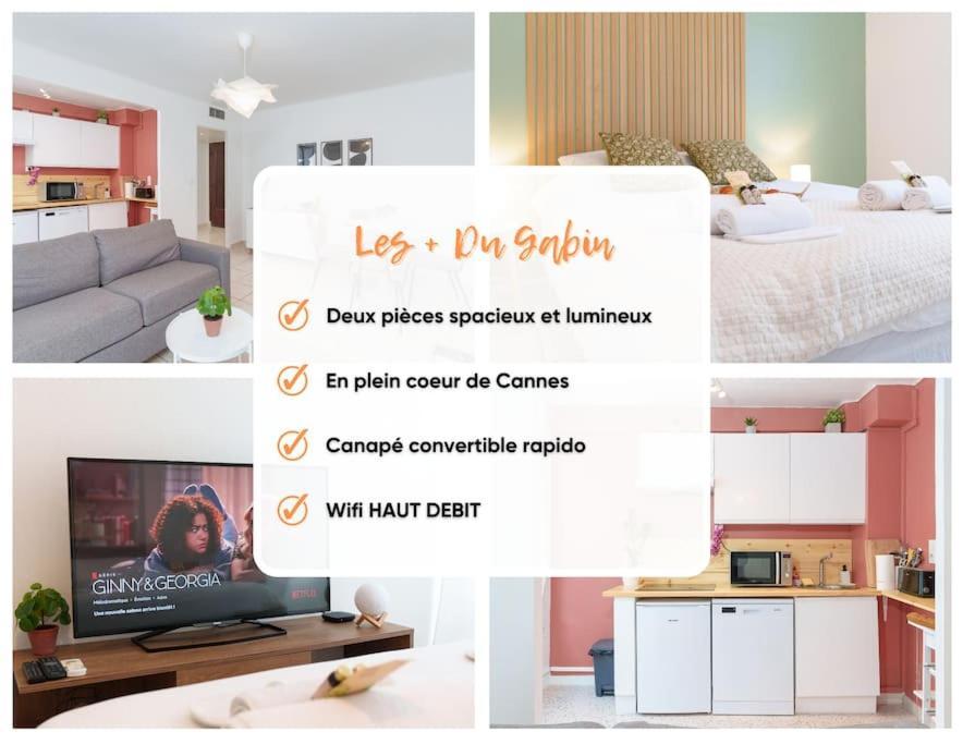 Le Gabin By Apirent #Centre-Ville #Climatisation #Wifi Cannes Dış mekan fotoğraf
